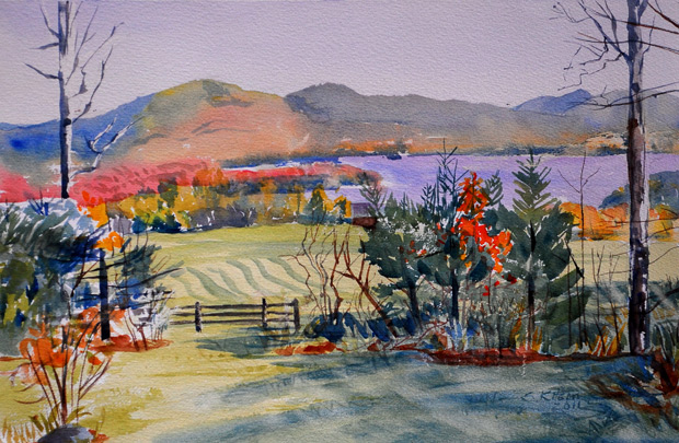 Vermont in Fall, The Furrows